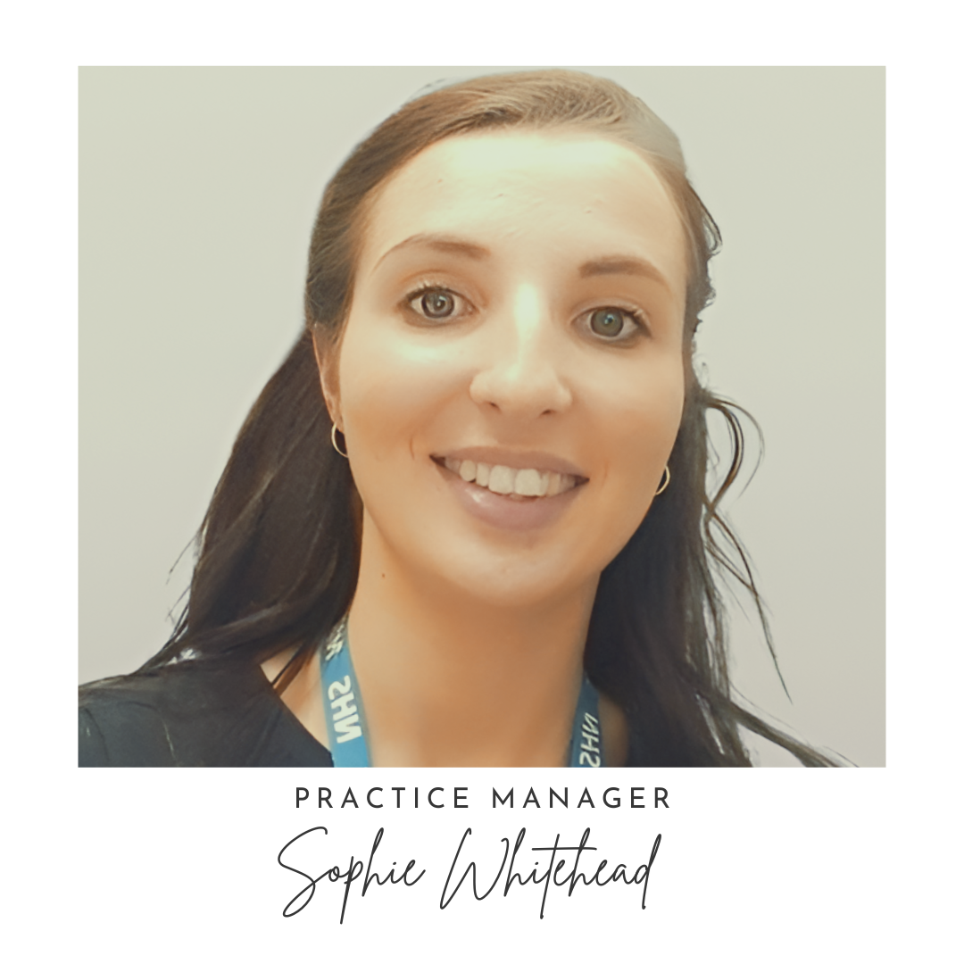 New Practice Manager - Sophie Whitehead